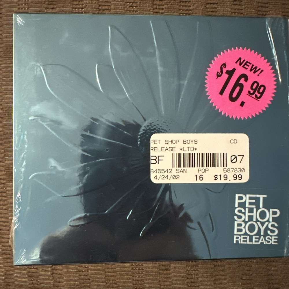 Release 2 CD Limited by Pet Shop Boys Sanctuary ES2410